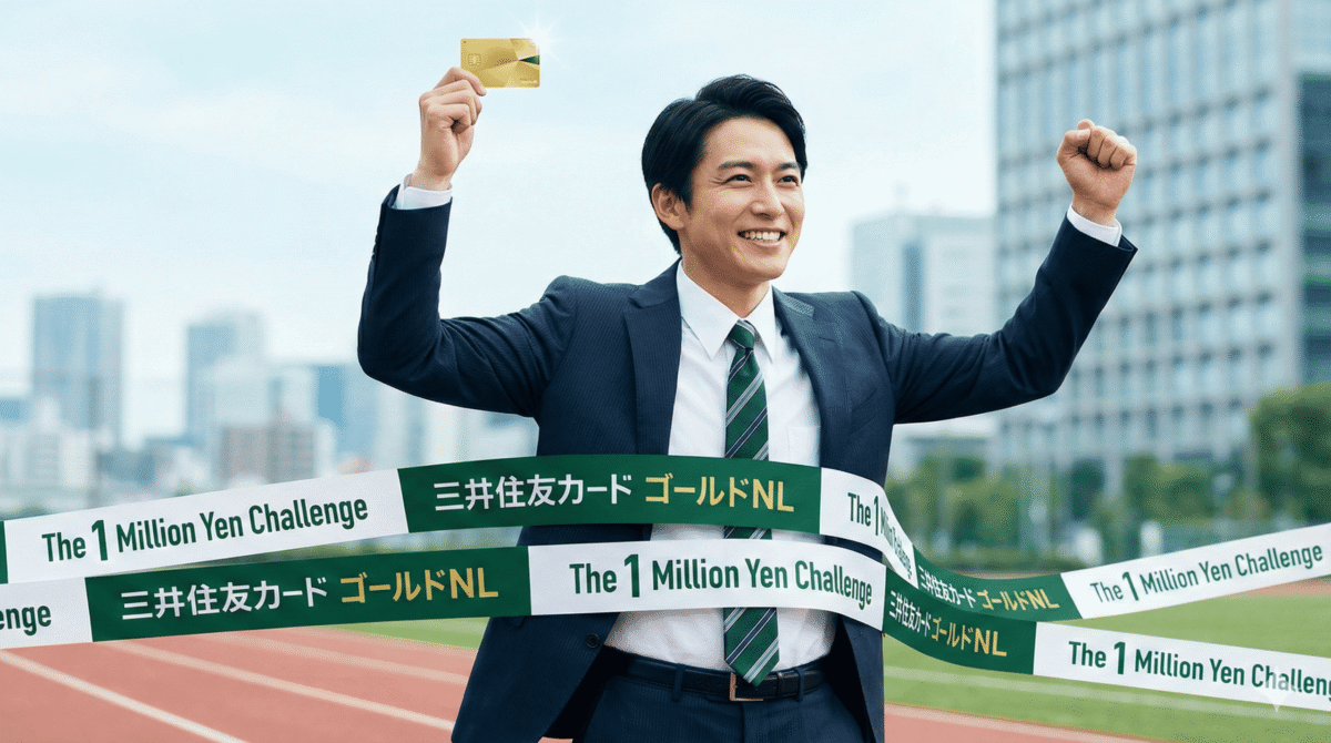 三井住友カード ゴールドNL 100万円修行
