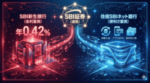 SBI証券 銀行 比較