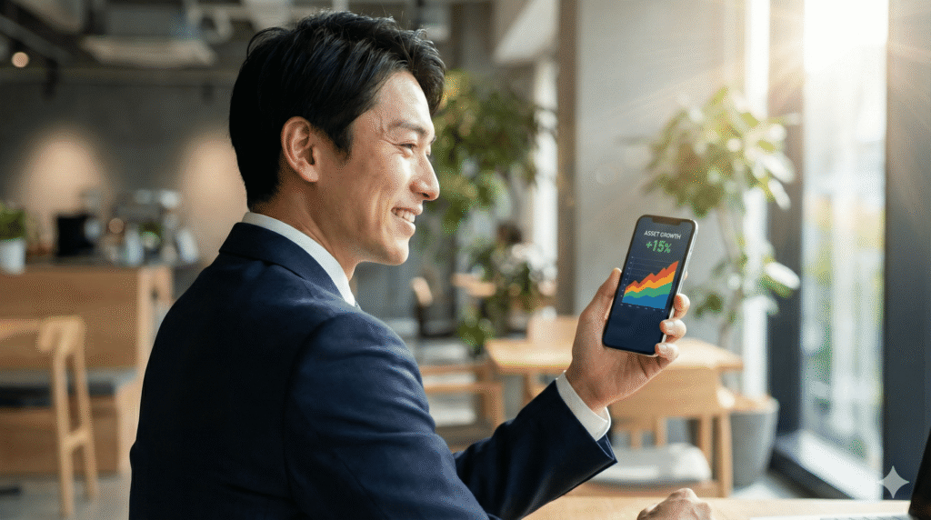 マネーフォワードMEで投資成果を実感